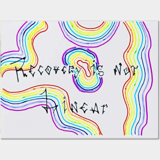 Recovery Is Not Linear Posters and Art